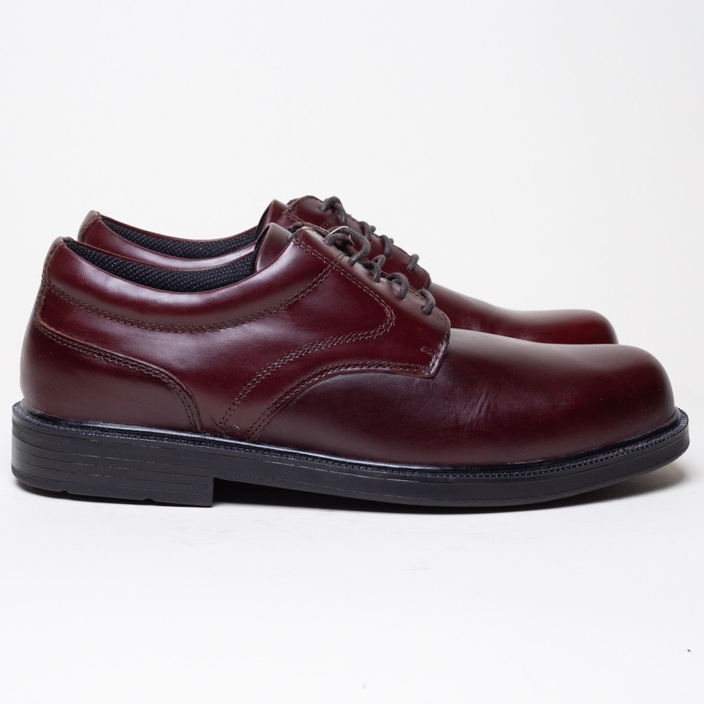 DEER STAGS Mens Brown Leather SUPRO Dress Shoes